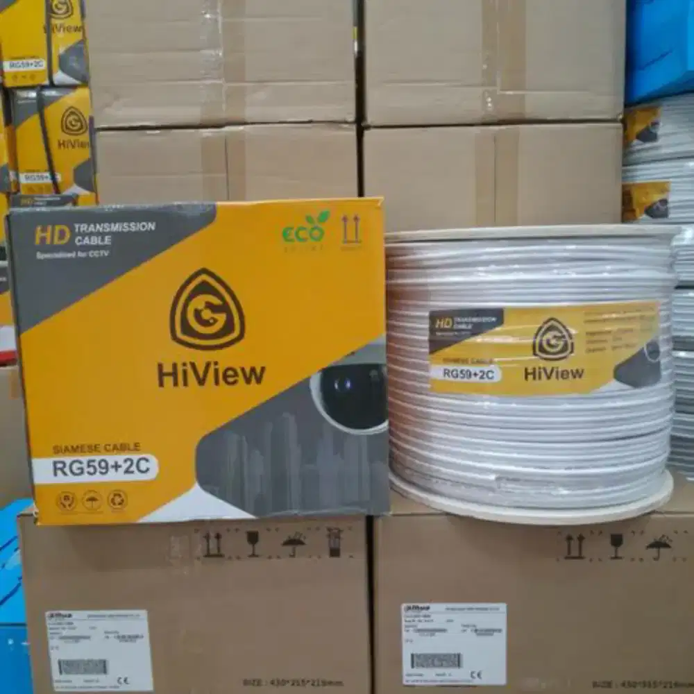 Kabel kamera cctv rg59 + power kualitas bagus