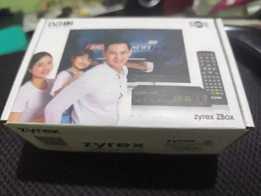 Set top box stb zyrex baru bergaransi