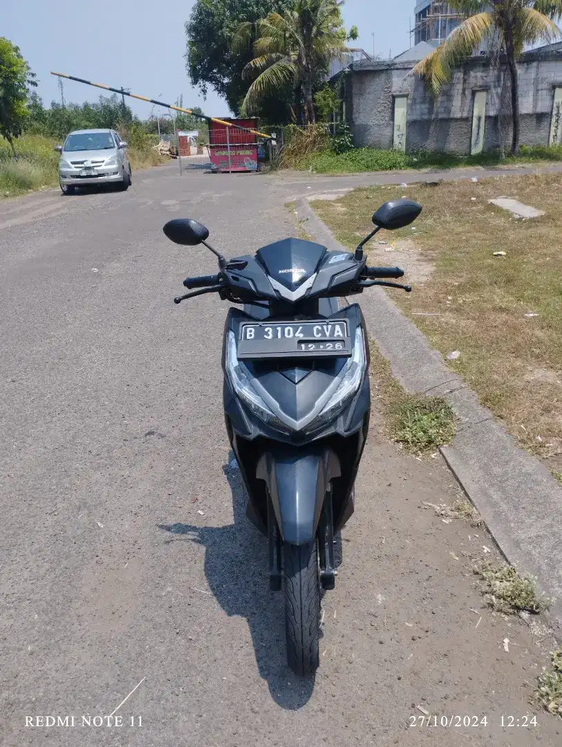 DIJUAL VARIO 150 LED OLD 2018 HITAM DOFF