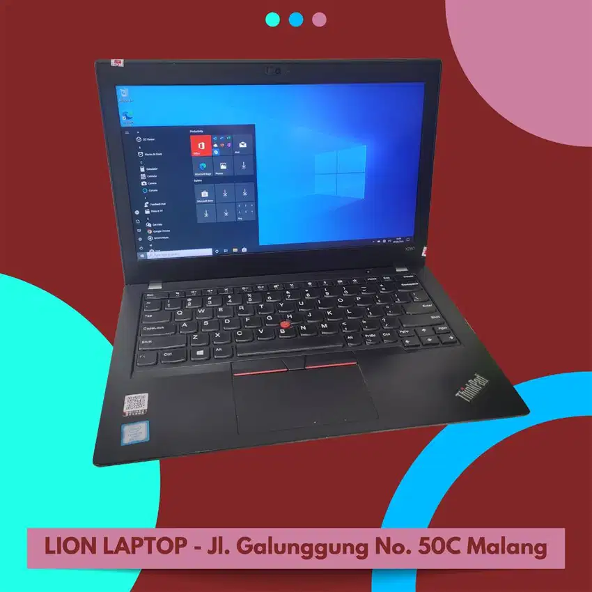 i7 Gen 8 RAM 16GB SSD 256GB Touchscreen Lenovo Thinkpad X280 [27|10]