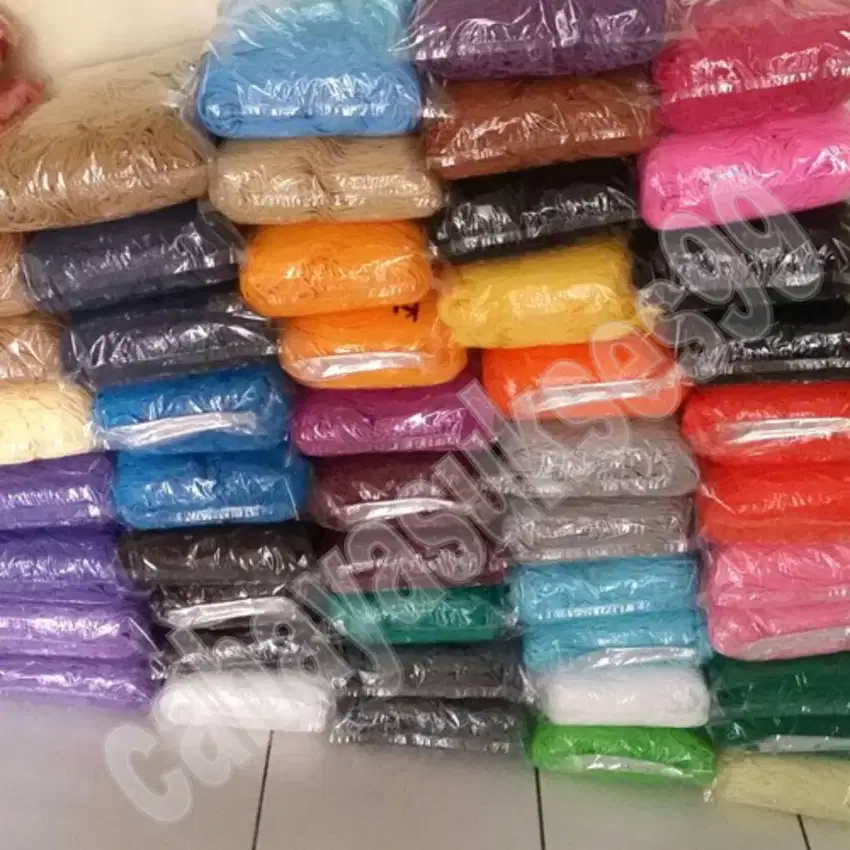 Talikur Makrame Tali Rajut Tas 2 Benang 3mm Tali Craft Nametag Macrame