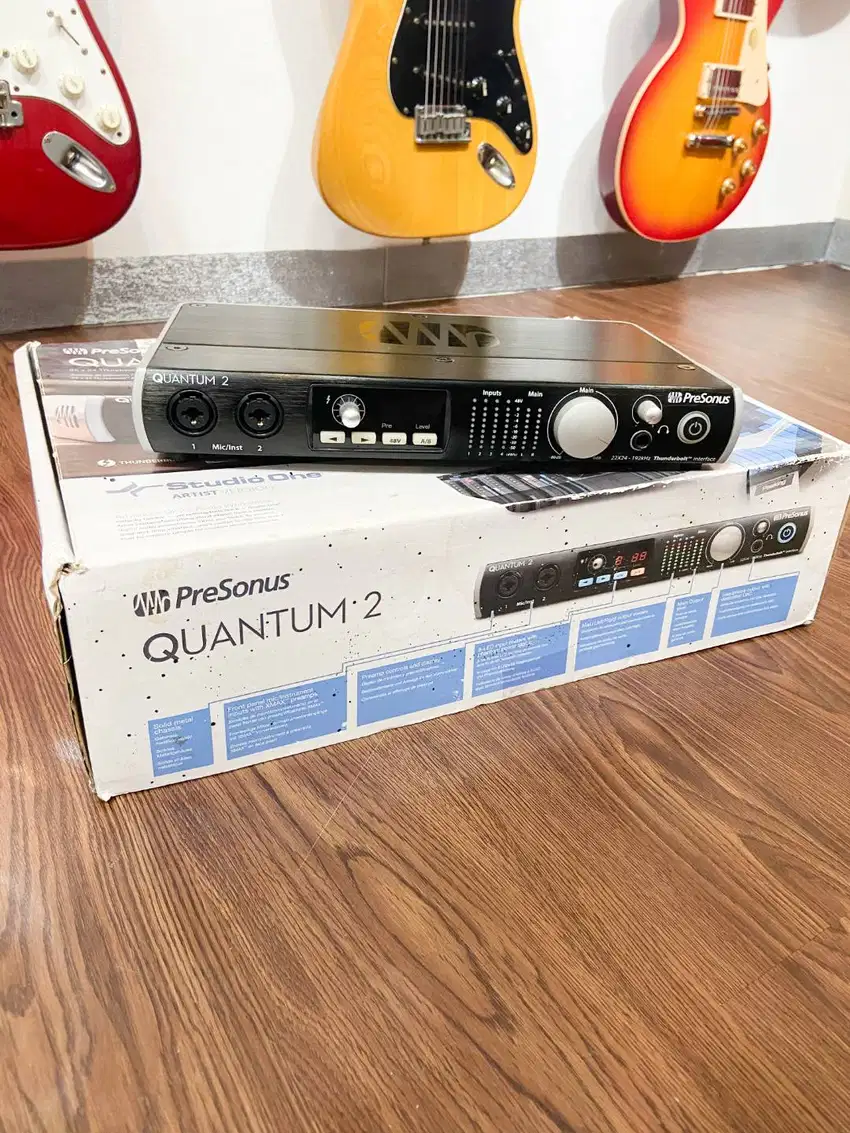 Presonus Quantum 2 Thunderbolt Audio Interface Soundcard