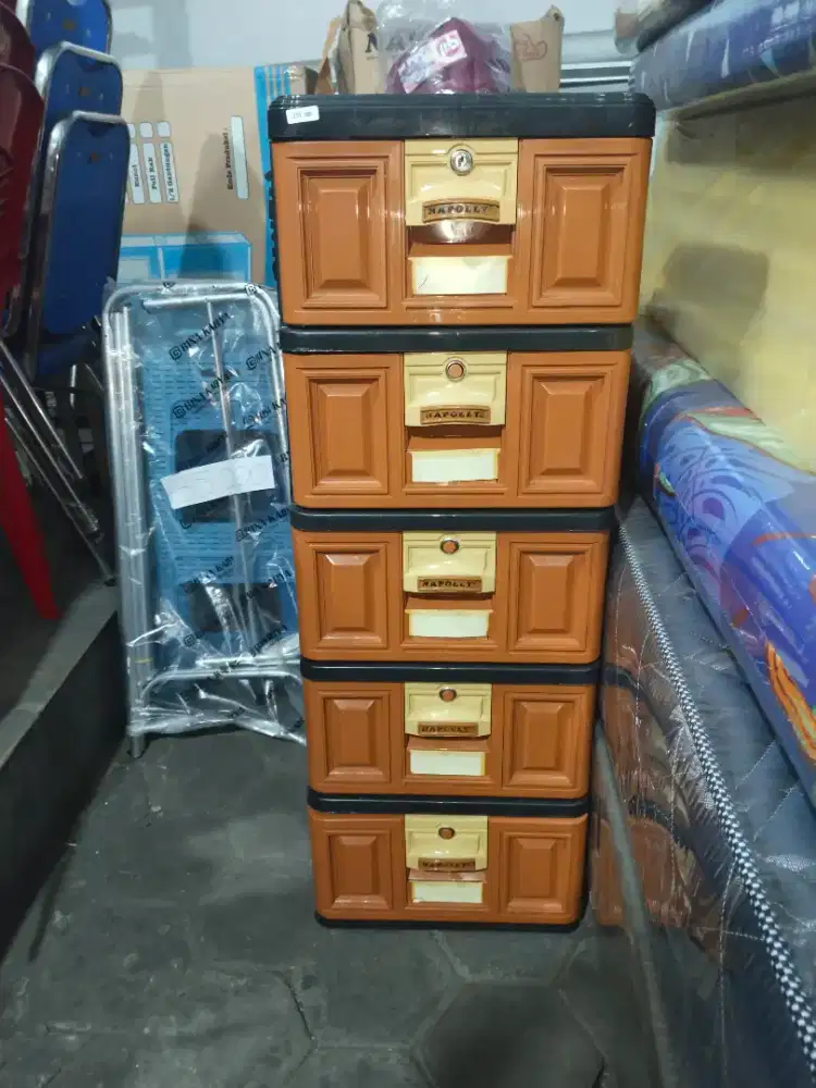 Lemari Plastik Napolly Laci susun 5