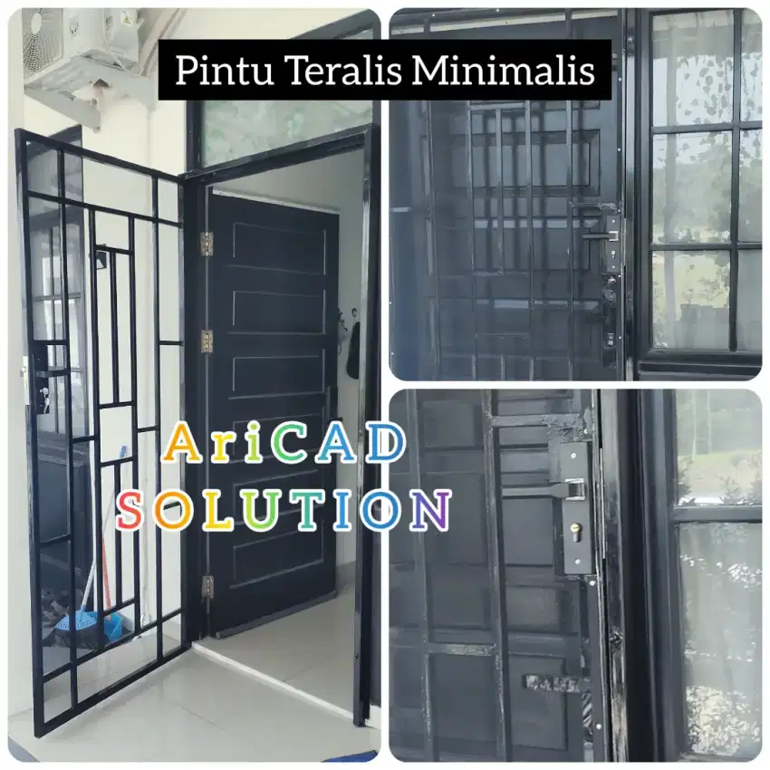 Pintu Teralis Kawat Nyamuk (Green Paradise City)