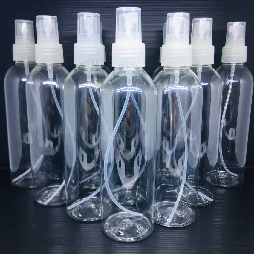 Botol Spray 250ml Bening PET Botol Plastik 250ml Botol Serbaguna