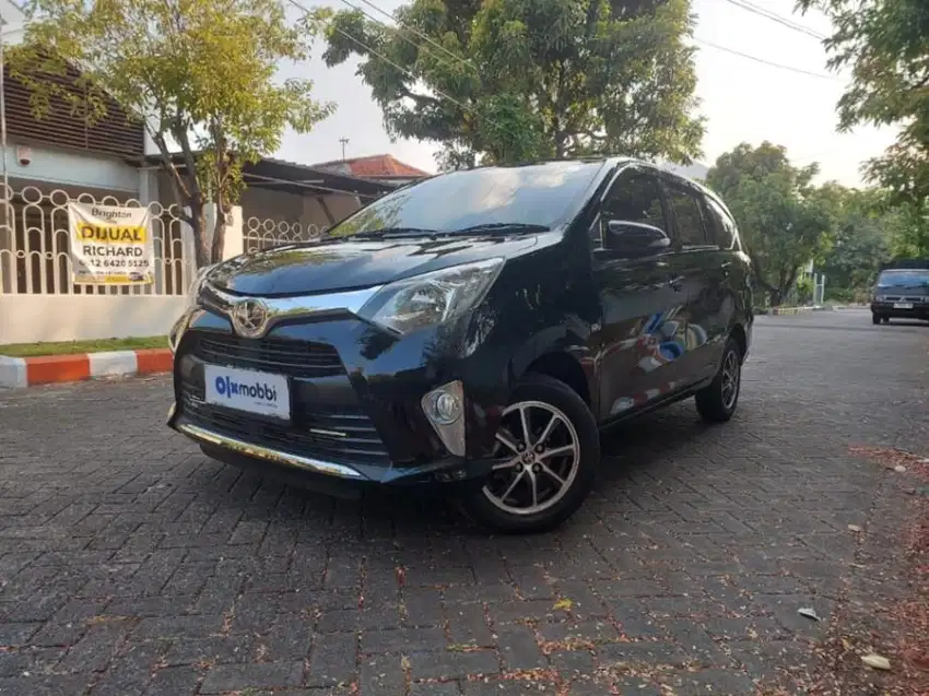 LOW KM Toyota Calya 1.2 G Bensin-MT 2019 Hitam LEO