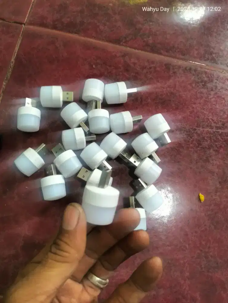 Lampu Led USB Mini Warm White dan putih