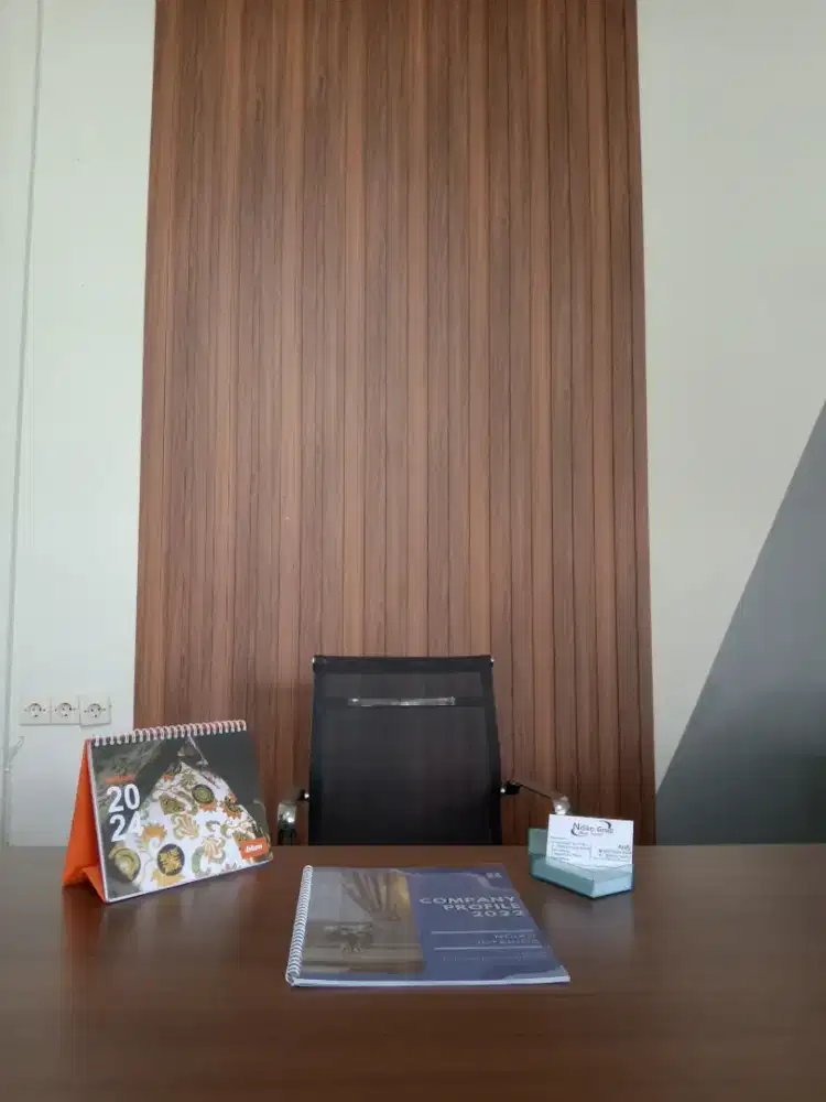 Backdrop pvc dinding