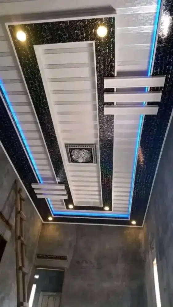 Plafon PVC terpasang