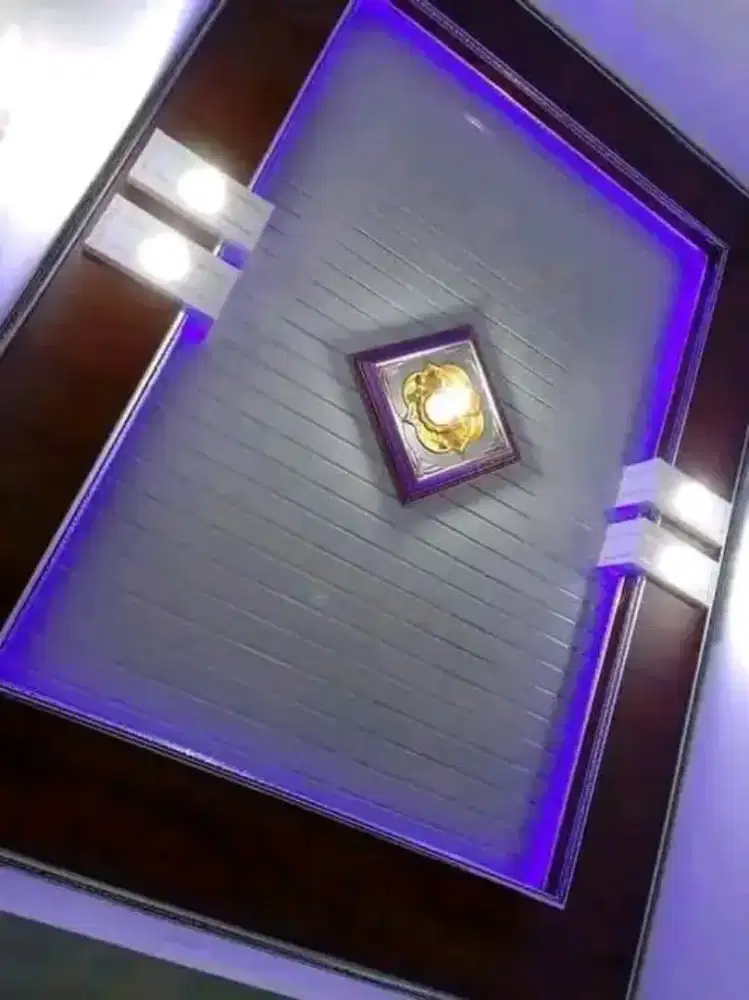 Plafon PVC terpasang