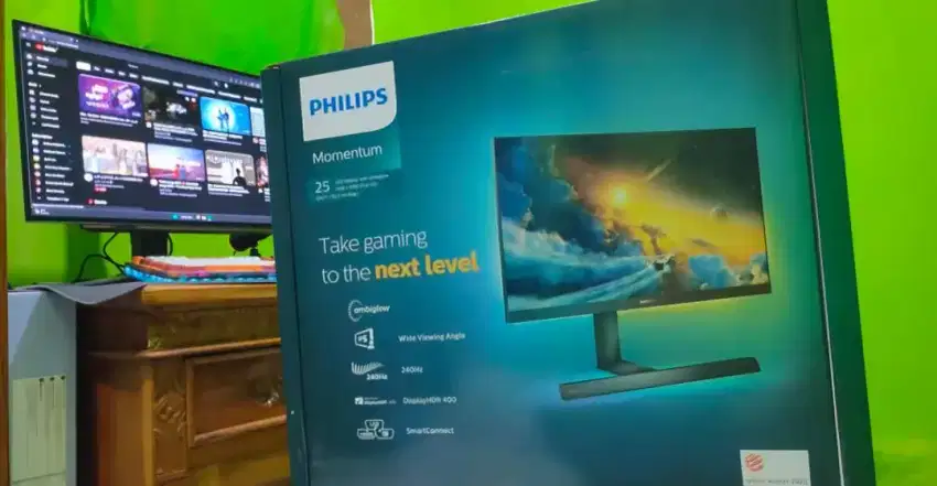 Philips 240hz monitor 25inch momentum