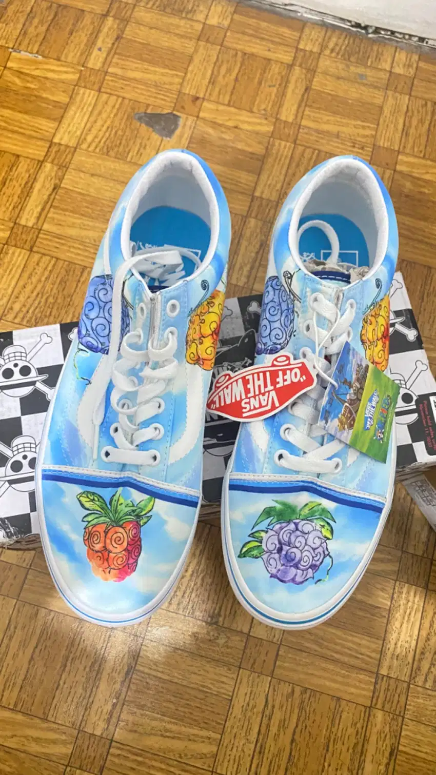 One piece x vans old skool 'devil fruit' (Original)