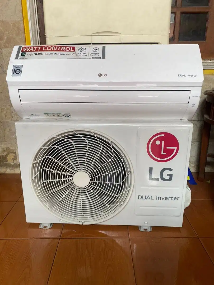 Ac LG dual inverter 1/2 pk original thialand R32