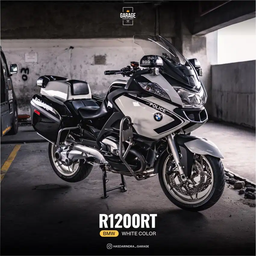 Di jual BMW R 1200 RT police 2011 rare dan terawat bs TT