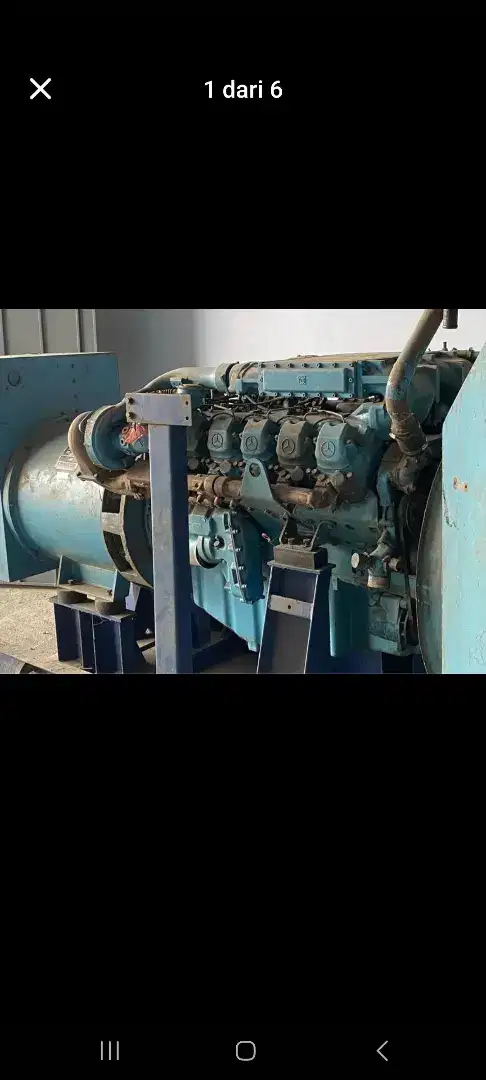 Genset 500 KVA mercy 444La