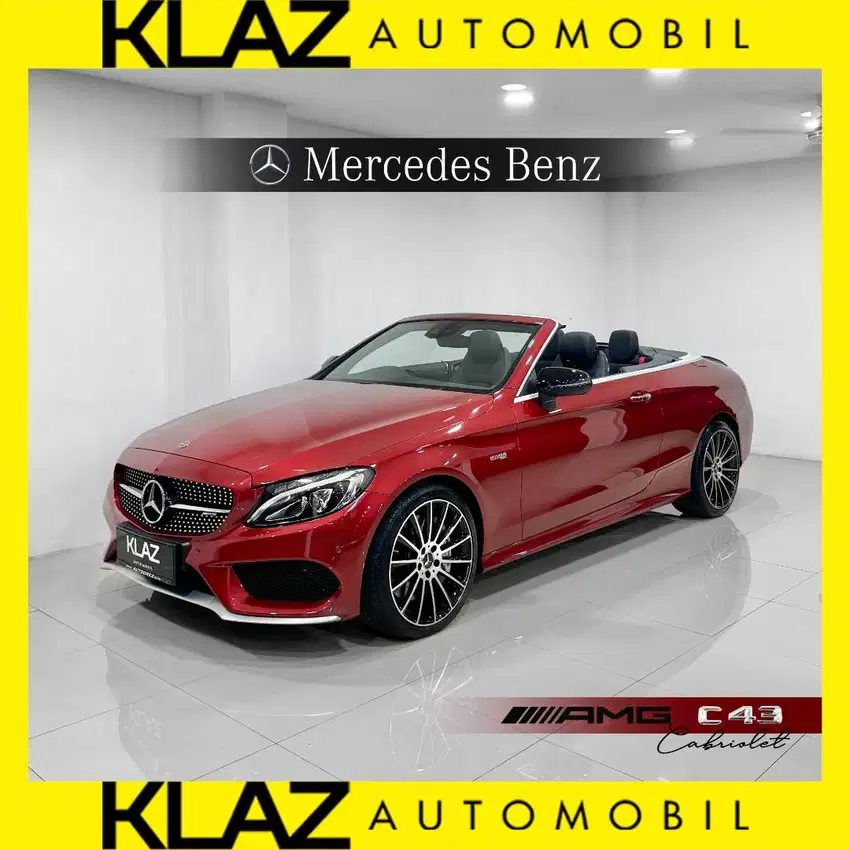 LANGKA !! Super Low Milleage 4000 C43 AMG Cabriolet '2019