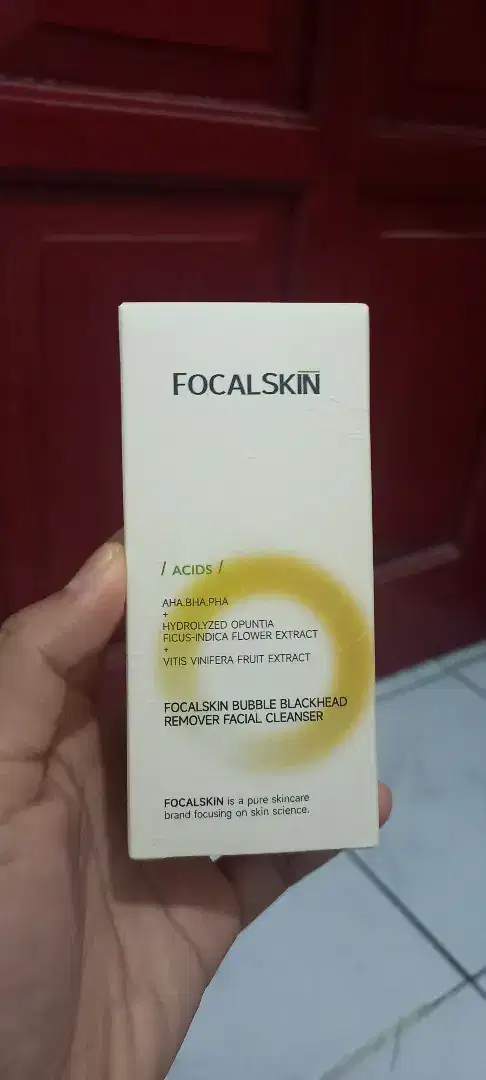 FOCALSKIN BUBLE BLACKHEAD REMOVER FACIAL CLEANSER