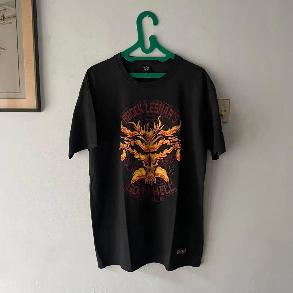 Brock Lesnar Go To Hell Tour Finn Balor Demon WWE T-Shirt