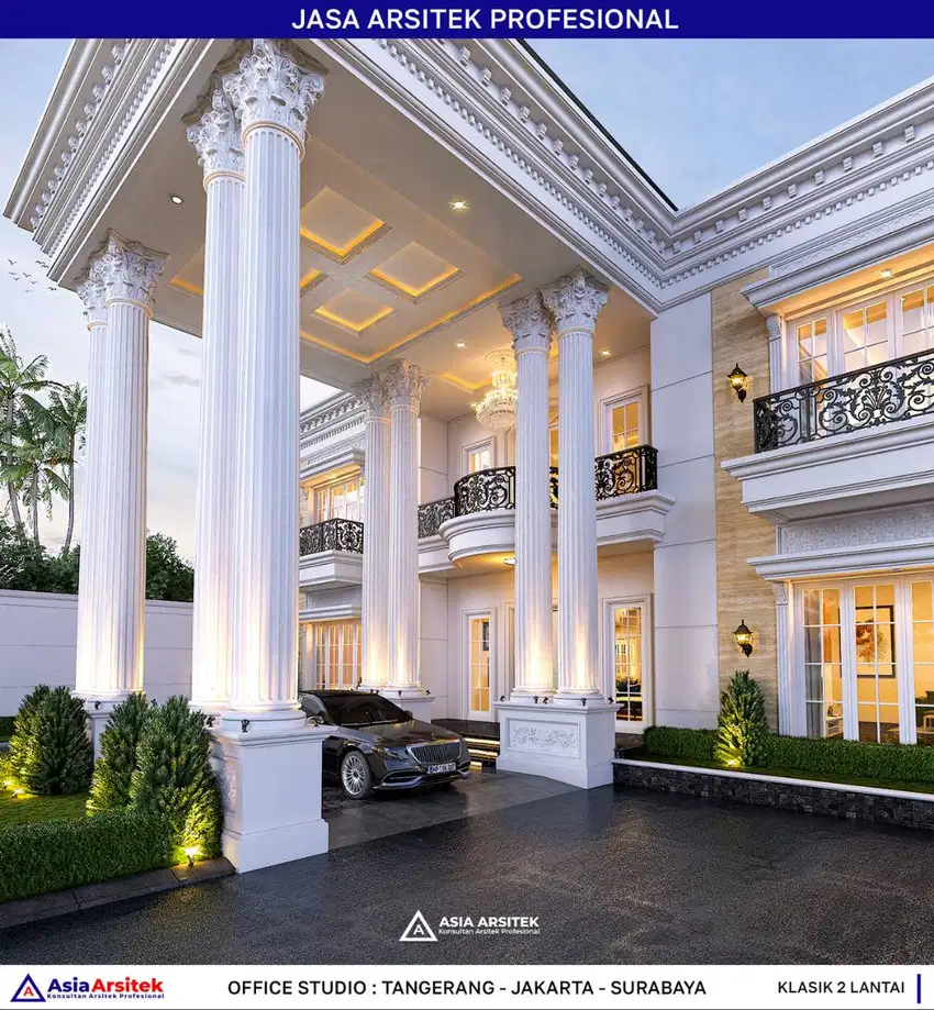 Jasa Arsitek Desain Rumah di Tangerang Selatan Desain Rumah 3551 m2