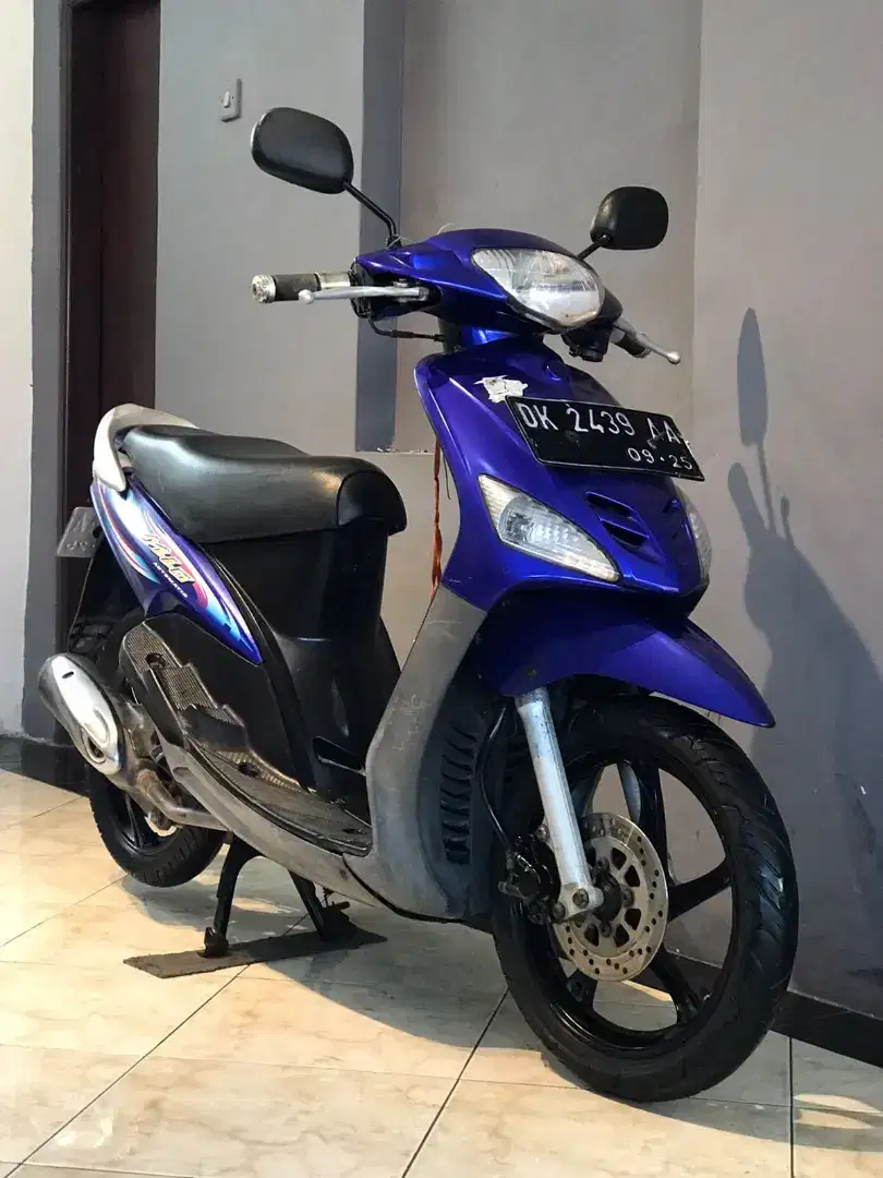 YAMAHA MIO CW TAHUN 2005 PAJAK HIDUP SURAT LENGKAP MESIN STANDAR