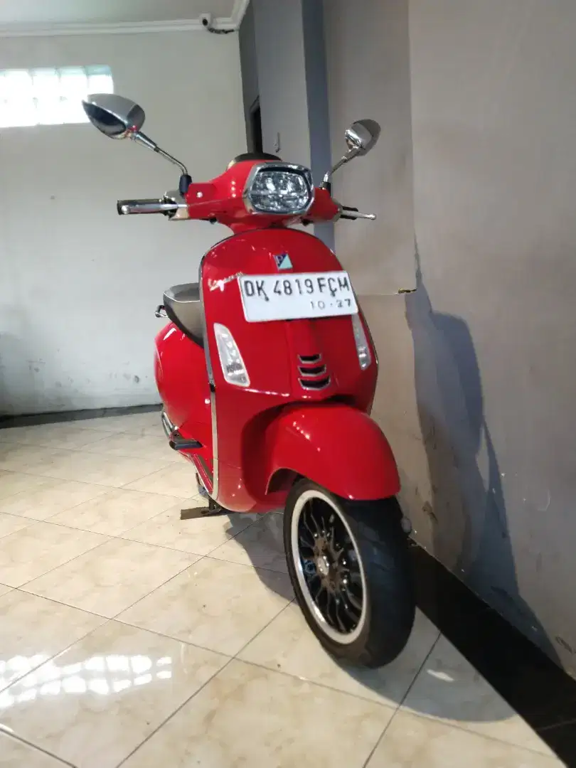 DP 12 JT / MENETAP 1% MENURUN 2%/ PIAGGIO VESPA SPRINT IGET TAHUN 2022