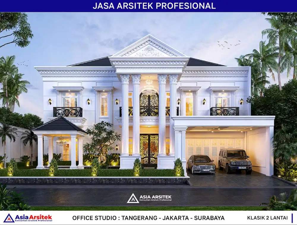 Jasa Arsitek Desain Rumah di Tangerang Selatan Desain Rumah 728 m2