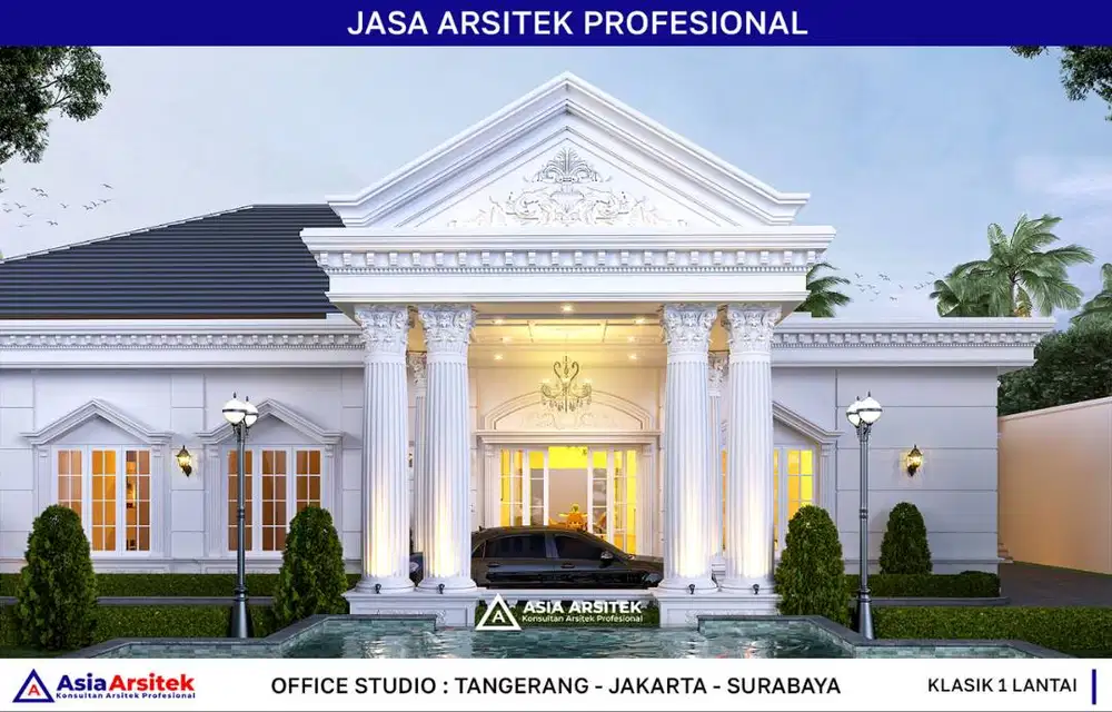 Jasa Arsitek Desain Rumah di Tangerang Selatan Desain Rumah 1752 m2