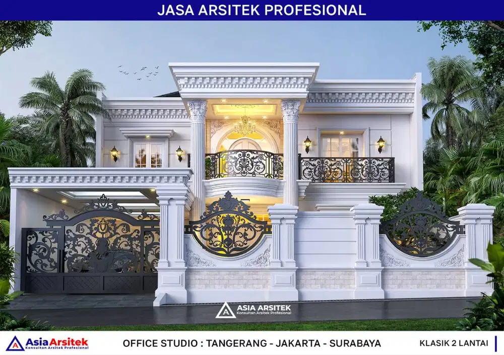 Jasa Arsitek Desain Rumah di Tangerang Selatan Desain Rumah 315 m2