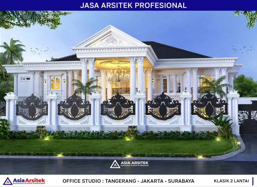 Jasa Arsitek Desain Rumah di Tangerang Selatan Desain Rumah 3977 m2