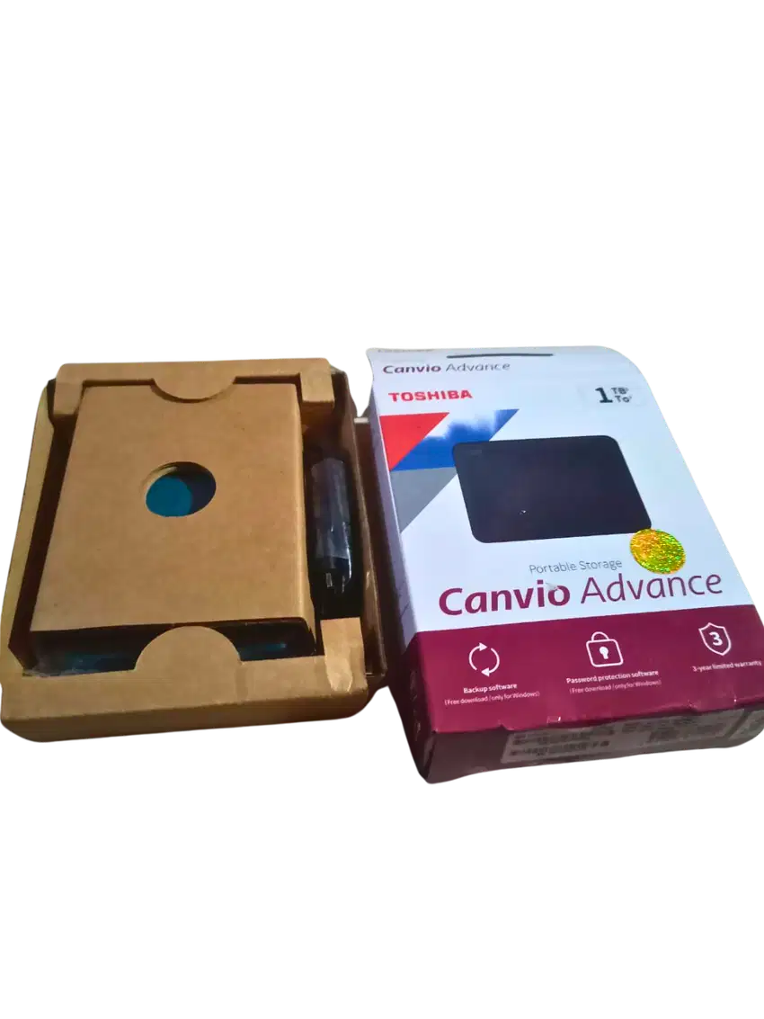 Hardisk Eksternal Toshiba 1TB - Canvio Advance - Portable Storage