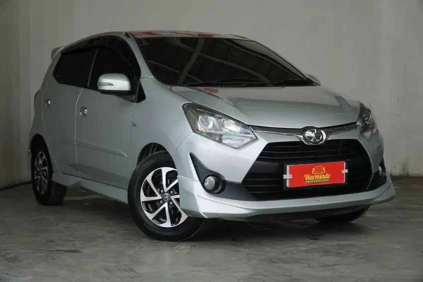 TOYOTA AGYA TRD 1.2 AT 2017 SILVER