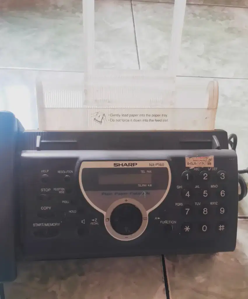 Mesin FAX Sharp NXP-160,lengkap,Bisa Telepon dan fotocopy,Murah