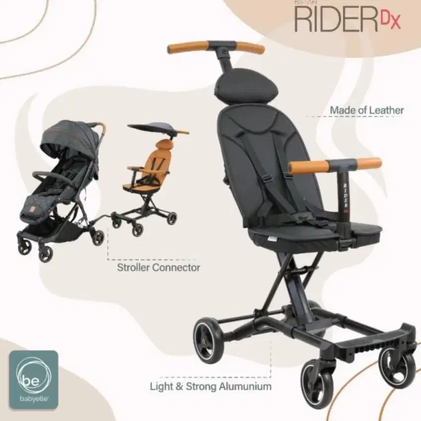 Stroller Kereta Dorong Bayi Baby Elle Rider DX