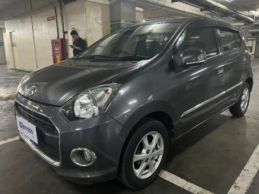 Daihatsu Ayla 1.0 X Bensin-AT 2015 Abu /