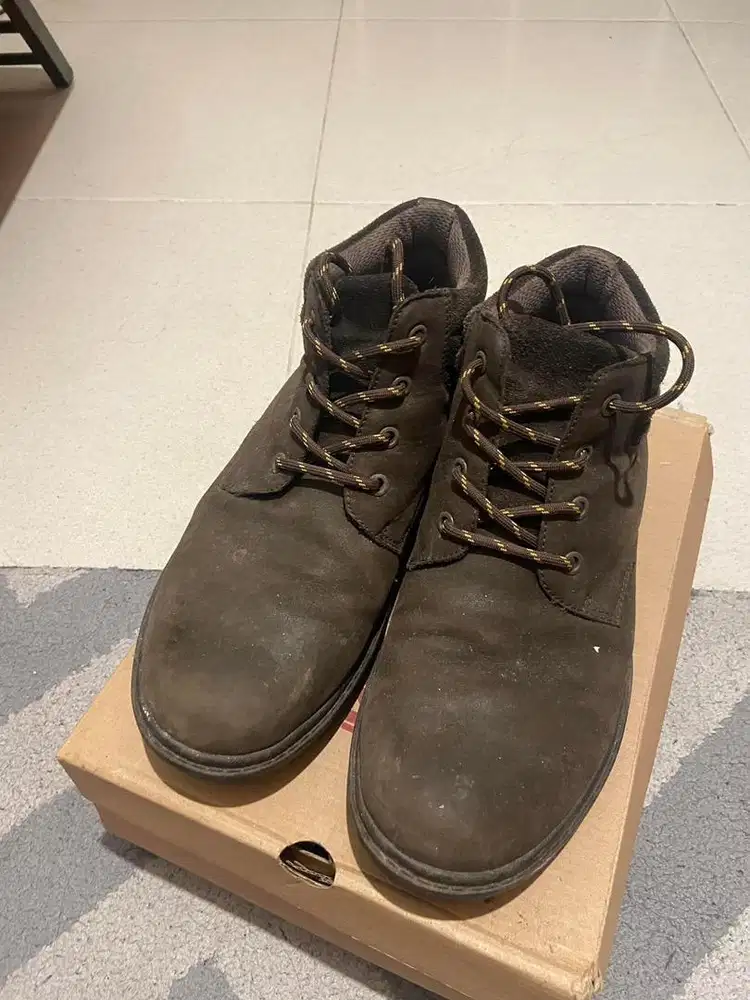 Jim Joker - Sepatu Boots Kulit Pria