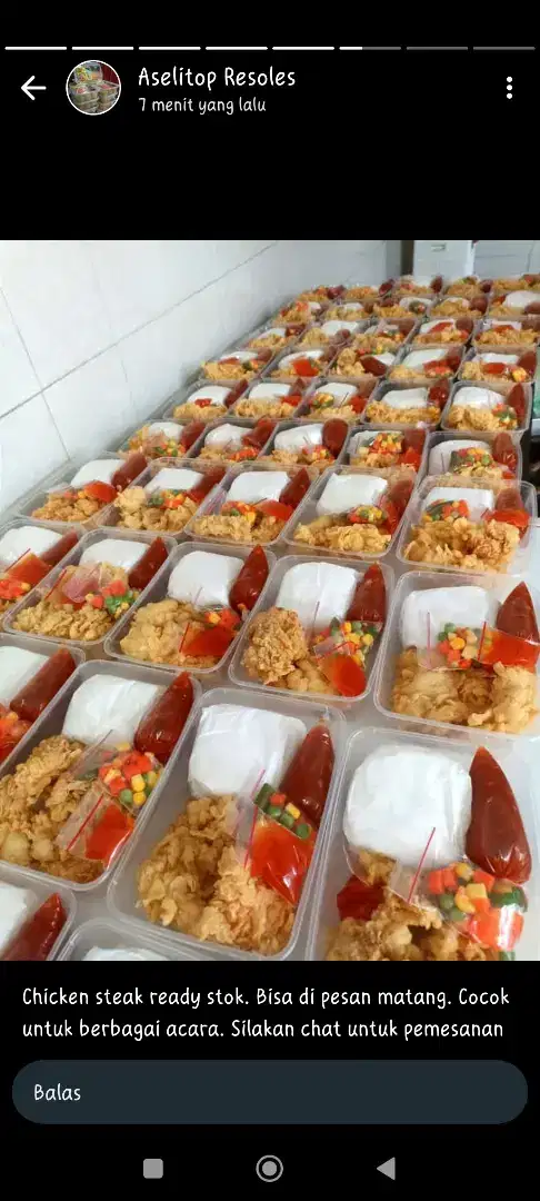 Chicken Steak Untuk Acara Ultah