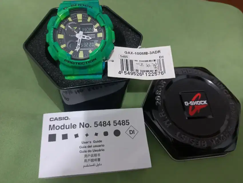 Jam merk CASIO GAX-100MB-3ADR
