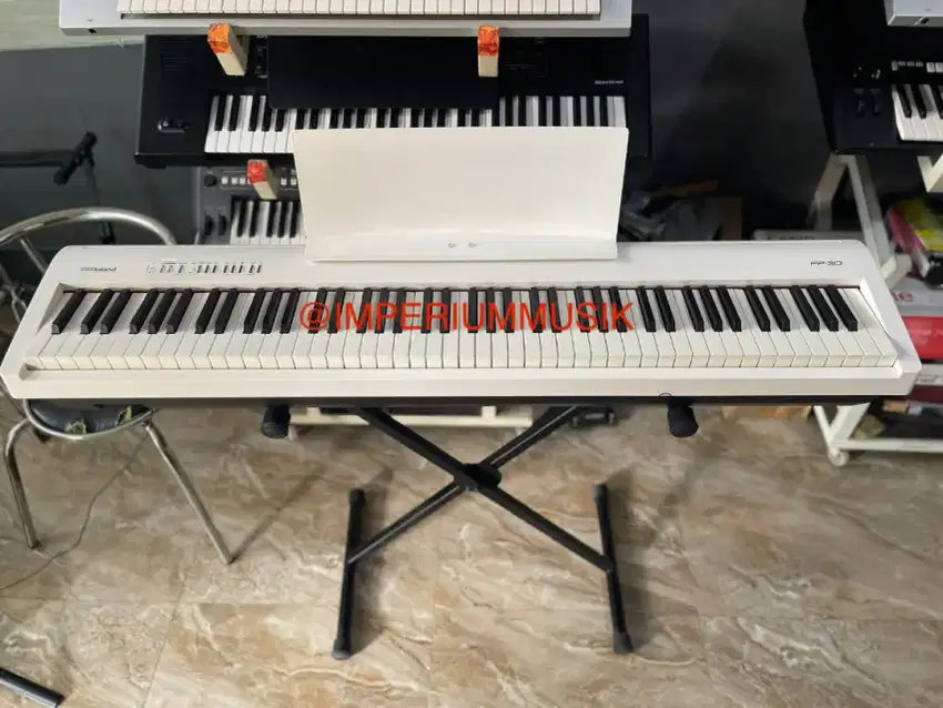 PIANO PORTABLE ROLAND FP30 WHITE