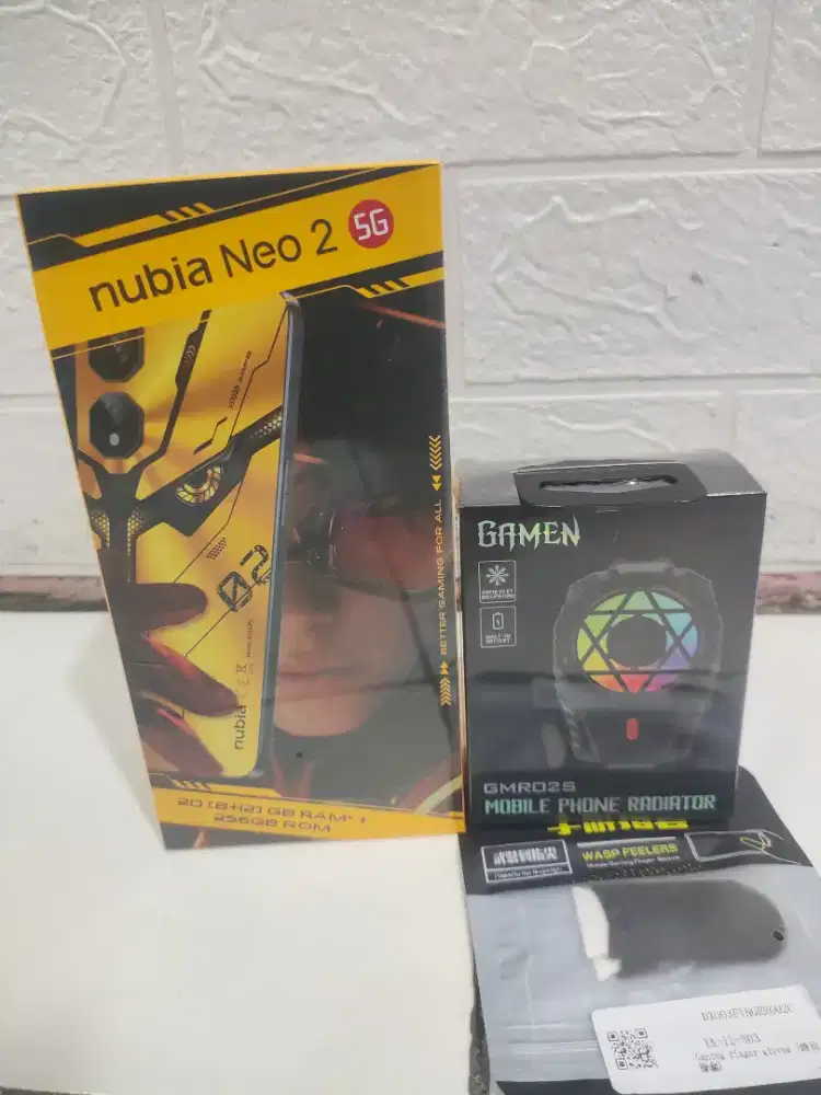 Nubia Neo 2 5G 8/256 Garansi resmi free cooler dan finger glooves
