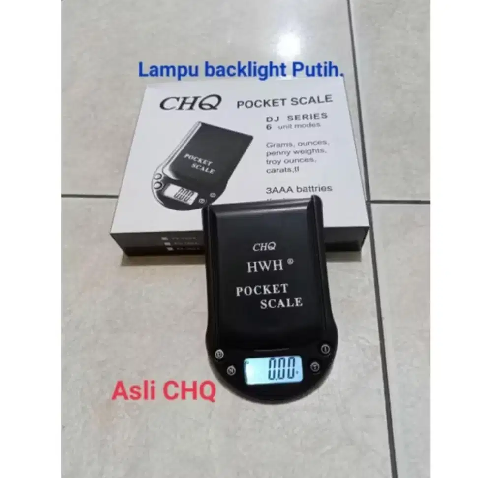 Timbangan Emas Analitk Lab CHQ 200gr x 0.01gr