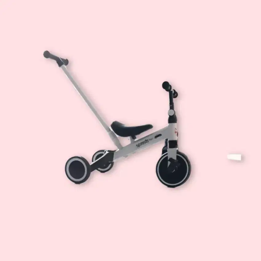 Speeds sepeda anak roda 3 sepeda mini 2 in 1 taxi balance push bike