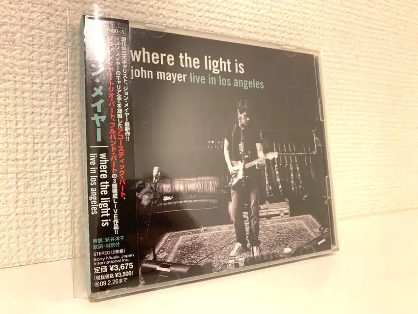 CD John Mayer Live Los Angeles Where The Light Is