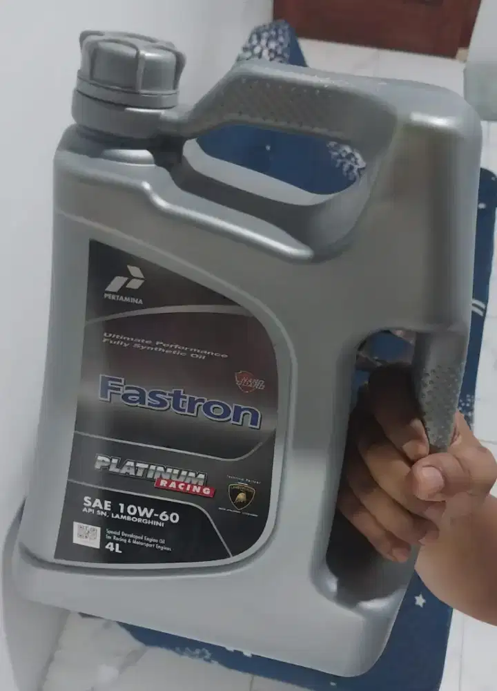 Oli fastron platinum racing kemasan 4 liter