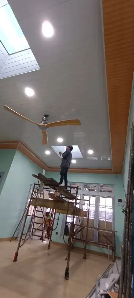 Plafon pvc gypsum partisi gipsum dll