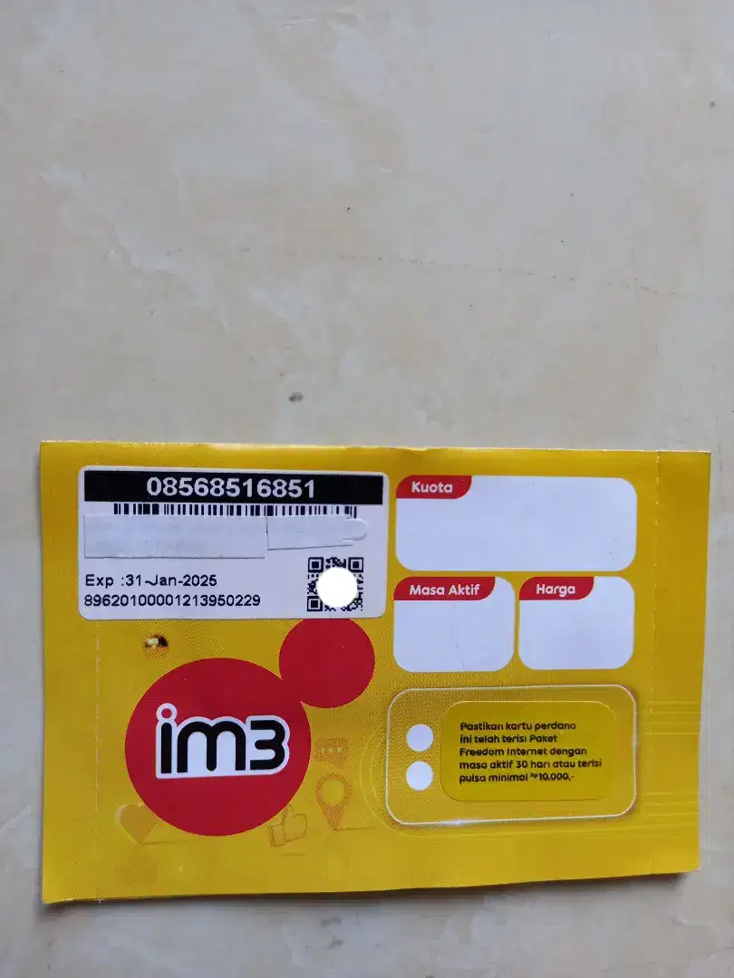 indosat im3 nomor cantik 11 digit