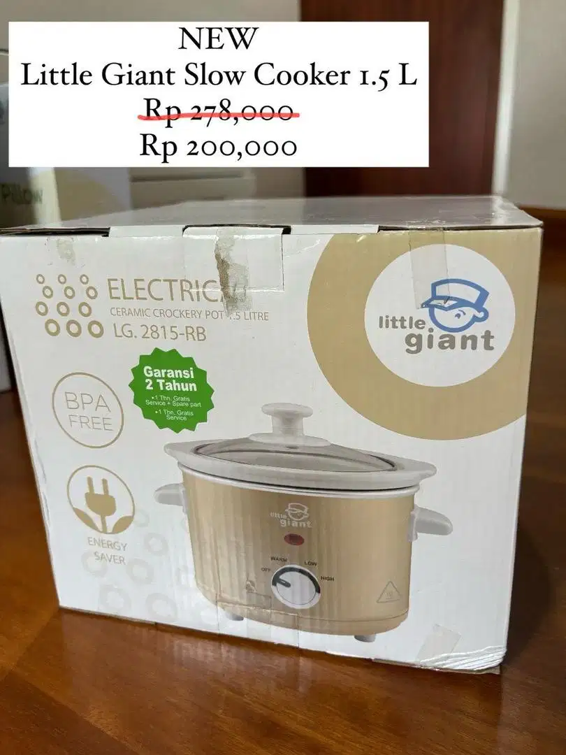 Little Giant Slow Cooker 1,5L