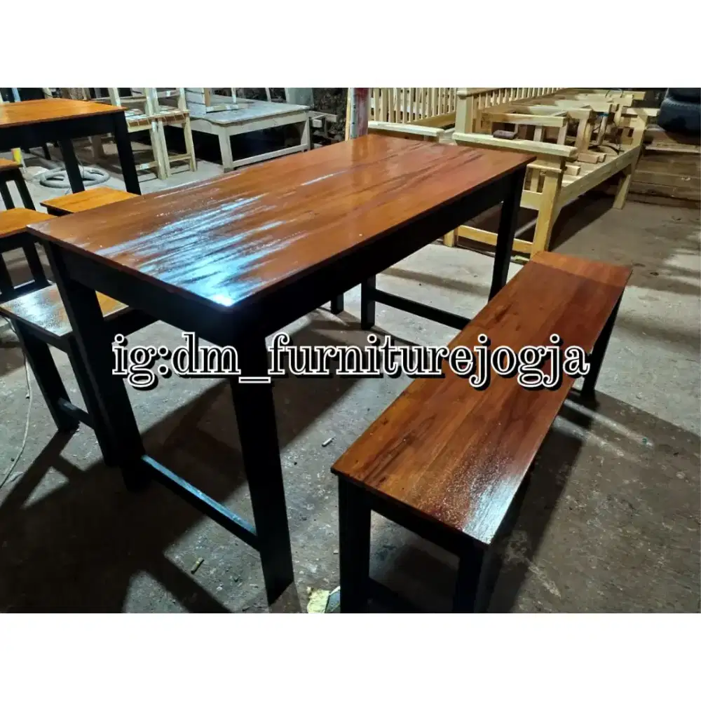 (promo) set meja kursi warkop