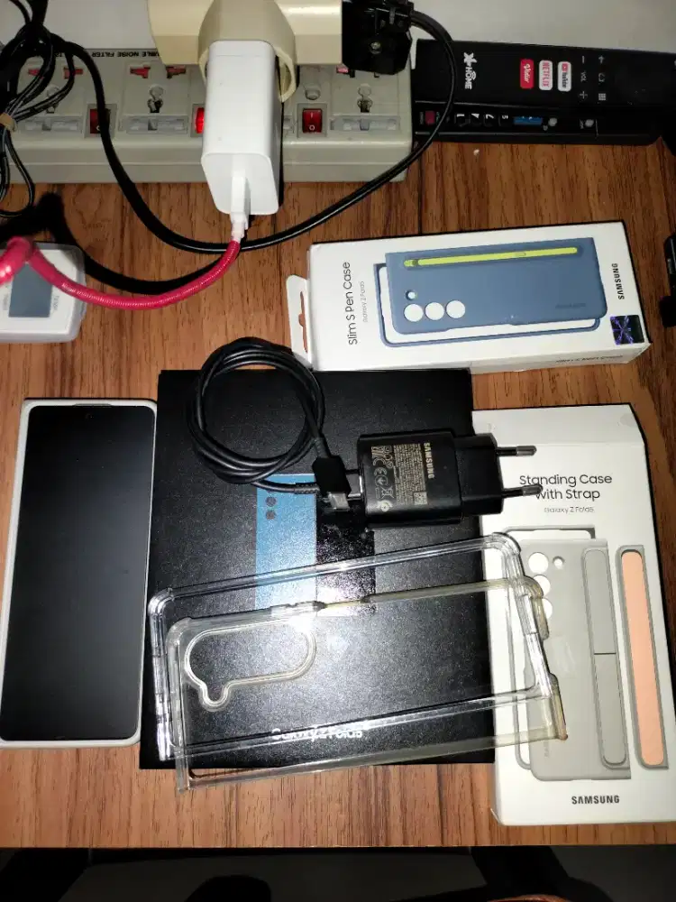 Samsung Z Fold 5 12gb/256gb warna blue