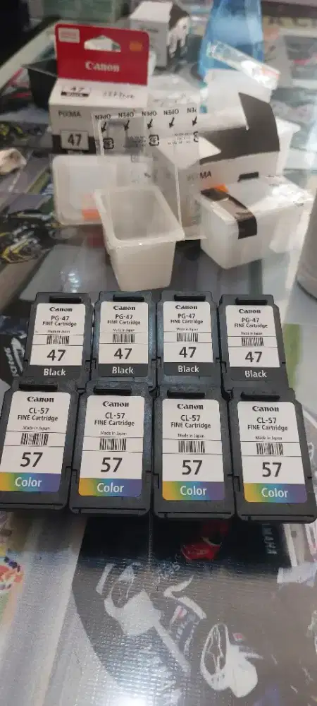 Menerima catridge bekas