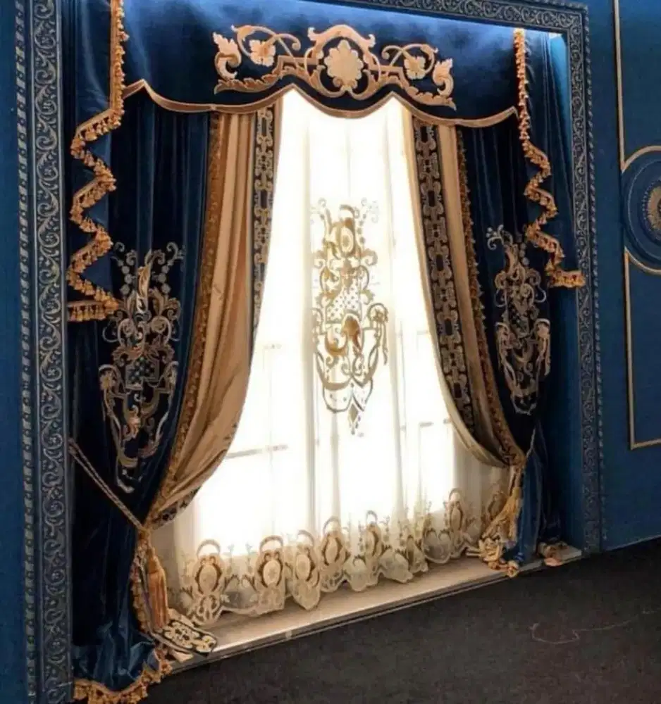 Pasang gordyn gorden murah vertikal roll blind jasa wallpaper dinding